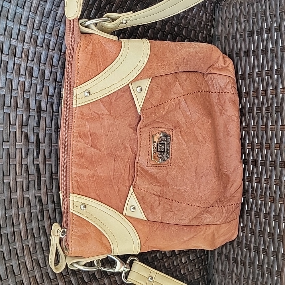 Stone Mountain leather crossbody
